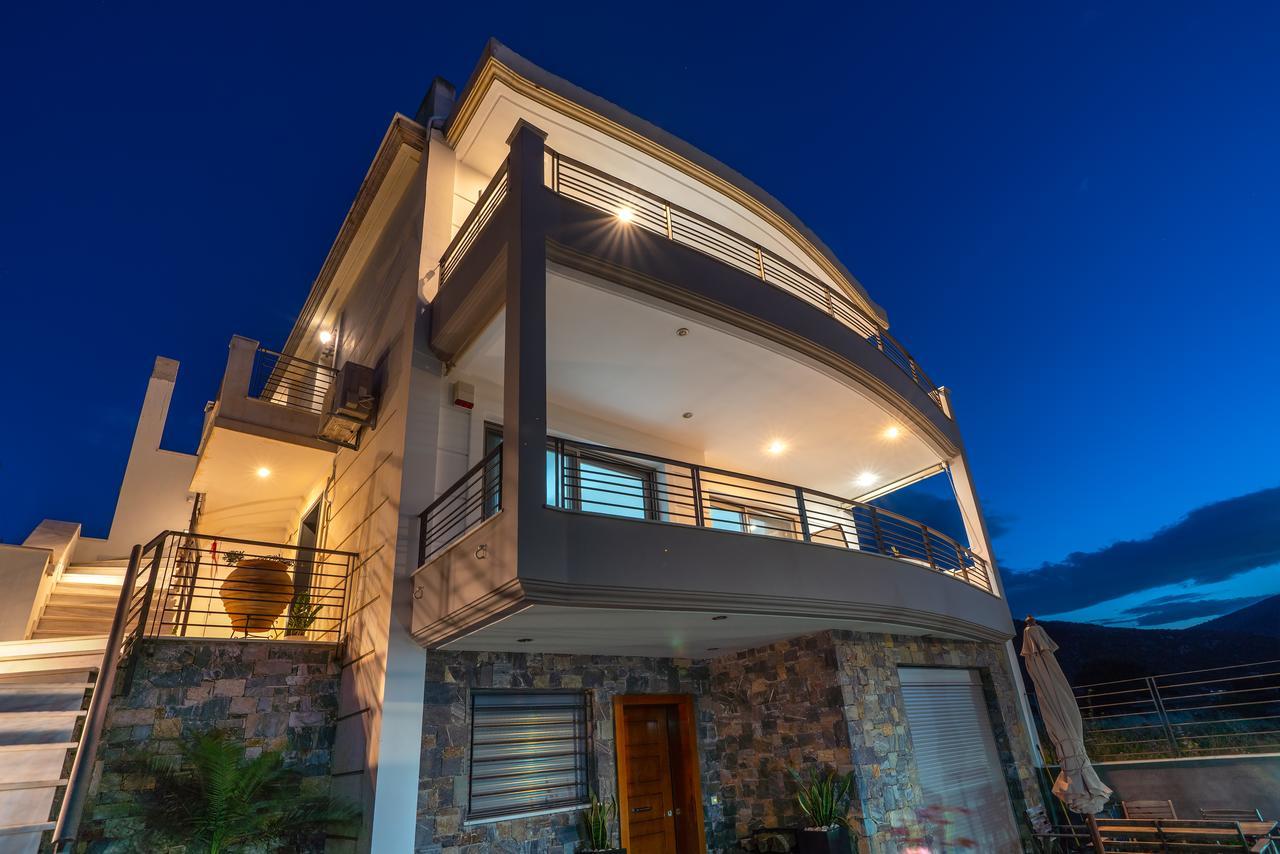 Ferienwohnung Luxurious House Near The Sea Pórto Ráfti Exterior foto